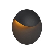 Nordlux - Valopin LED Buiten Wandlamp Seaside Black