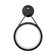 Lucande - Mirco Buiten Wandlamp w/Sensor Graphite/White