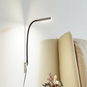 Lindby - Flexola Square LED Wandlamp Nickel