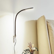 Lindby - Flexola Round LED Wandlamp Nickel