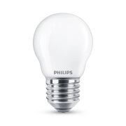 Philips - LED lamp 6,5W glazen druppel (806lm) E27