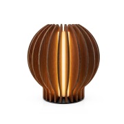 Eva Solo - Radiant Round Portable Tafellamp Smoked Oak
