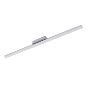 Lindby - Levke LED Plafondlamp IP44 White/Chrome