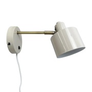 Dyberg Larsen - Ocean Wandlamp Beige/Brass DybergLarsen