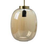Dyberg Larsen - DL39 Hanglamp Amber/Geel Koper