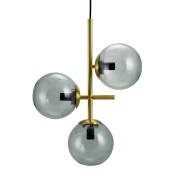 Dyberg Larsen - Como Hanglamp Smoke/Brass DybergLarsen