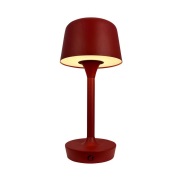 Dyberg Larsen - FLOW LED Portable Taffellamp Donker Rood