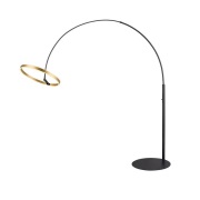 SLV - One Bow Vloerlamp 2700/3000K Black/Brass