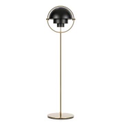 GUBI - Multi-Lite vloerlamp messing/zwart