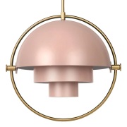 GUBI - Multi-Lite Hanglamp Ø36 Geelkoper/Rose Dust