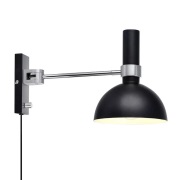 Markslöjd - Larry Wandlamp Black/Brushed Brass
