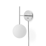 Audo Copenhagen - TR Bulb Suspended wandlamp, grijs/wit