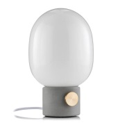 Audo Copenhagen - JWDA Tafellamp S Light Gray/Geelkoper