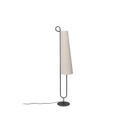 ferm LIVING - Ancora Vloerlamp Black/Natural