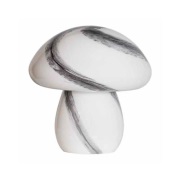 By Rydéns - Mira Mushroom Taffellamp H30 Hvid/Zwart