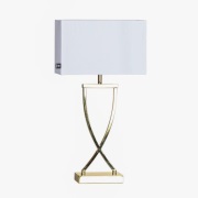 By Rydéns - Omega Tafellamp Brass/White