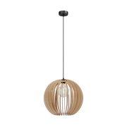 Envostar - Clay Ø40 hanglamp zwart/hout