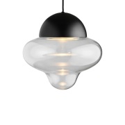 DESIGN BY US - Nutty XL Hanglamp Clear/Black