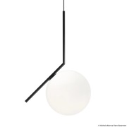 FLOS - IC S2 Hanglamp Matte Zwart