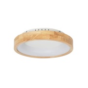 Lucande - Samvel LED Plafondlamp Ø40 Hout