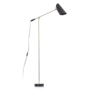Northern - Birdy VloerLamp Zwart/Geelkoper