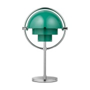 GUBI - Multi-Lite Portable Tafellamp Chroom/Teal Green