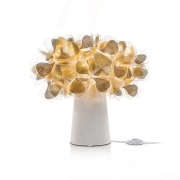Slamp - Clizia Tafellamp Mama Non Mama Gold/White