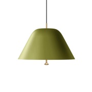 Audo Copenhagen - Levitate Hanglamp 40 Sage Green Brass