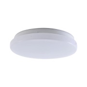 Lindby - Kirkola LED Buiten Plafondlamp Ø26 3000K Wit