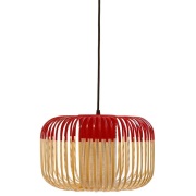 Forestier - Bamboo Hanglamp S Red