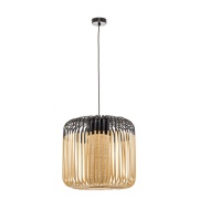 Forestier - Bamboo Hanglamp M Black