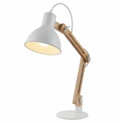 Lindby - Shivanja Tafellamp White/Ash