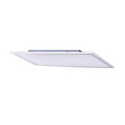 Lindby - Livel LED plafondlamp CCT 120x30 Wit/Zilver