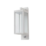 Lucande - Ferdinand LED Buiten Wandlamp w/Sensor Wit