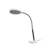 Lindby - Milow LED Klemlamp Chrome/White