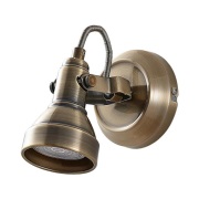 Lindby - Perseas LED Wandlamp Antique Brass