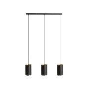 Lindby - Aralena 3 Hanglamp Zwart/Goud