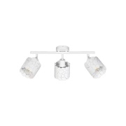 Lindby - Aralena 3 Plafondlamp Wit