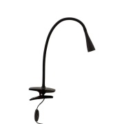 Lindby - Baris LED Klemlamp Black