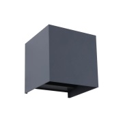 Lindby - Dara Square LED Smart Buiten Wandlamp Grijs