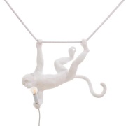 SELETTI - Monkey Swing Hanglamp Wit