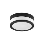Lindby - Flavi Plafondlamp Ø23 Black/White