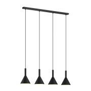 Arcchio - Tadej 4 Hanglamp Black/White