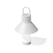 LOOM DESIGN - Shadow Portable Taffellamp S White