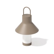 LOOM DESIGN - Shadow Portable Taffellamp S Grey Beige