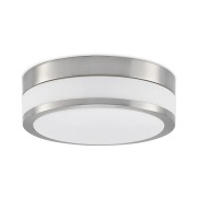 Lindby - Flavi Plafondlamp Ø28 Nickel
