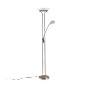 Lindby - Yveta Vloerlamp Nickel/White