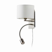 Lindby - Florens Wandlamp White/Nickel