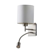 Lindby - Camilo Wandlamp Nickel/White