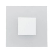 Lucande - Berlind Wandlamp Opal/Silver